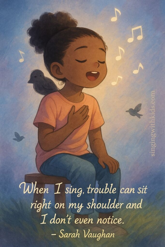 can singing help with mental health