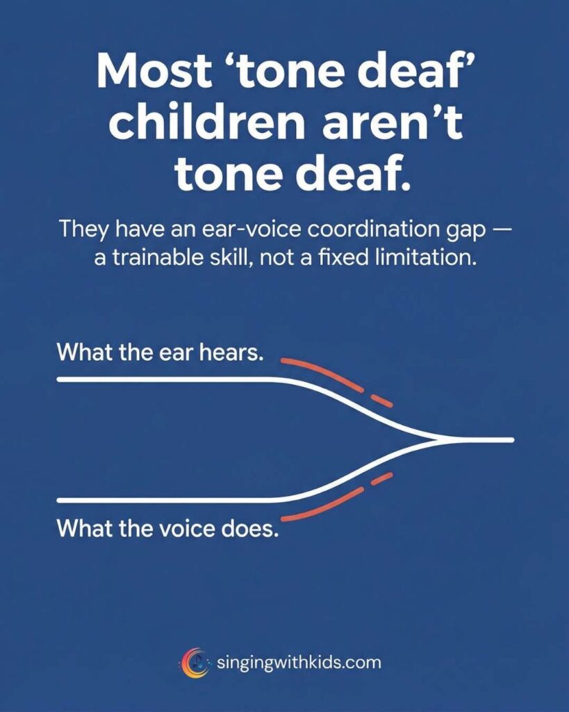 Is my child tone deaf? Most "tone deaf" children aren't tone deaf. The real reason why it's fixable for most kids.